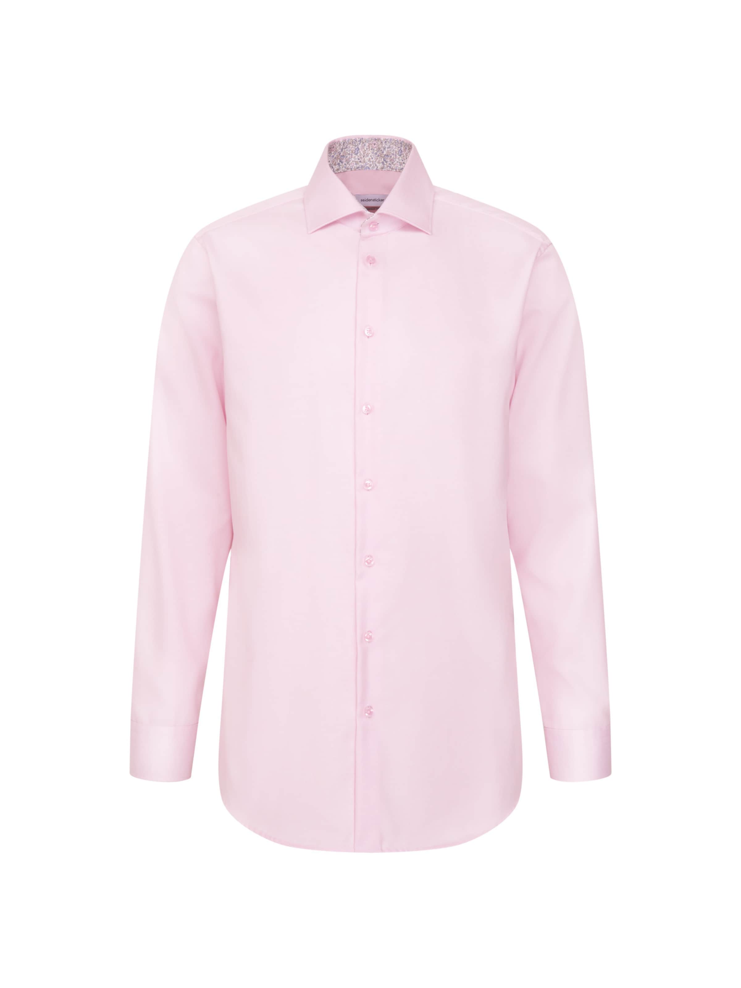 Coupe regular Chemise business SEIDENSTICKER en rose : devant
