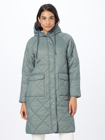 ABOUT YOU Between-Seasons Coat 'Perle' in Green: front