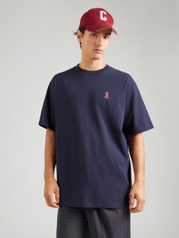 T-Shirt 'MAARKOS CHANGES' ARMEDANGELS en bleu