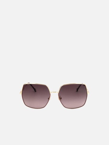 Carolina Herrera Sunglasses 'Carolina Herrera HER 0139/S Gold nude 60/16/145 Women Sunglasses' in Beige: front