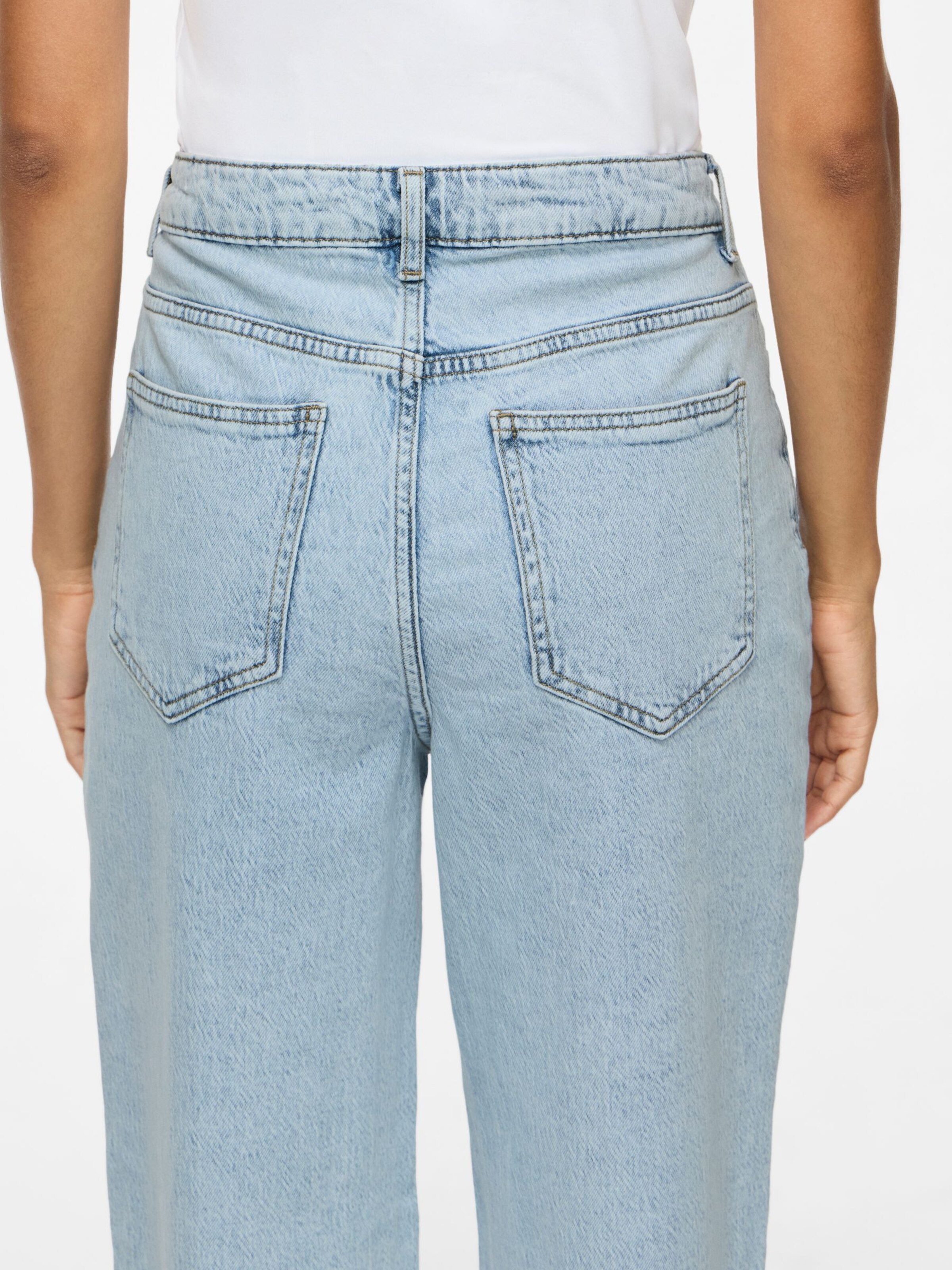 VILA - Loosefit Vaquero en azul