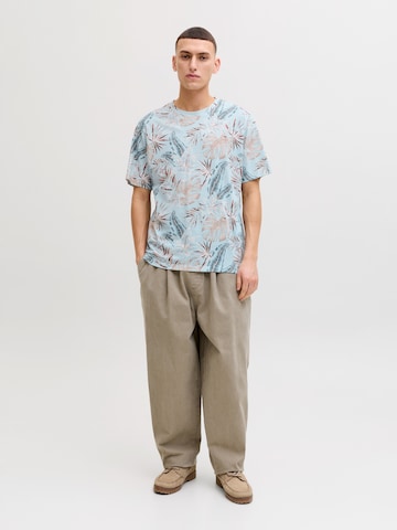 JACK & JONES Bluser & t-shirts 'JJHONOLULU' i blå