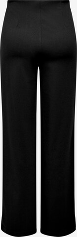 Wide leg Pantaloni con piega frontale 'ANSA' di ONLY in nero