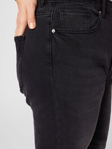 ONLY Carmakoma Regular Jeans in Schwarz