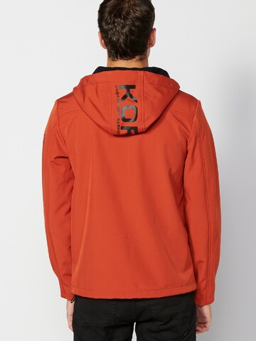 Veste mi-saison KOROSHI en orange