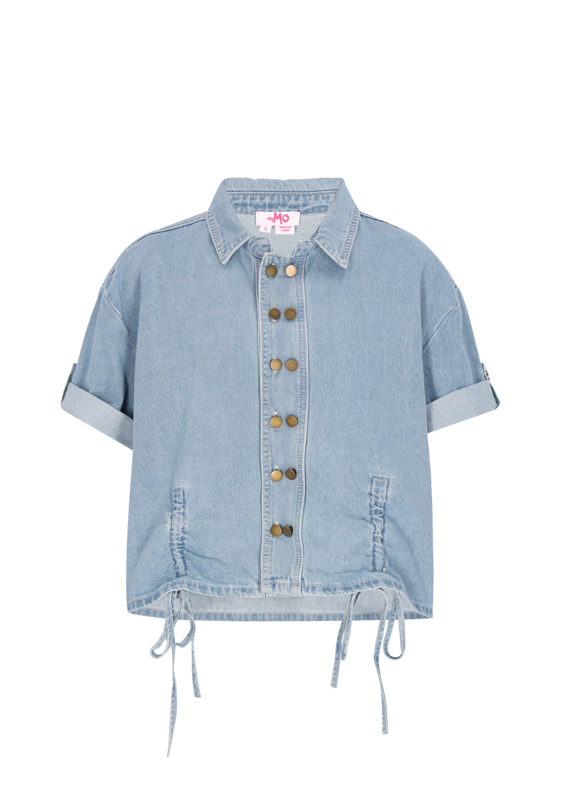 MYMO - Camiseta en azul: frente