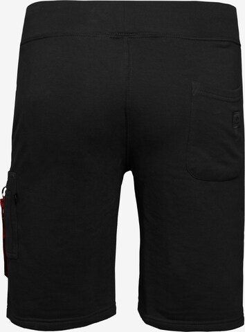 Regular Pantalon ALPHA INDUSTRIES en noir