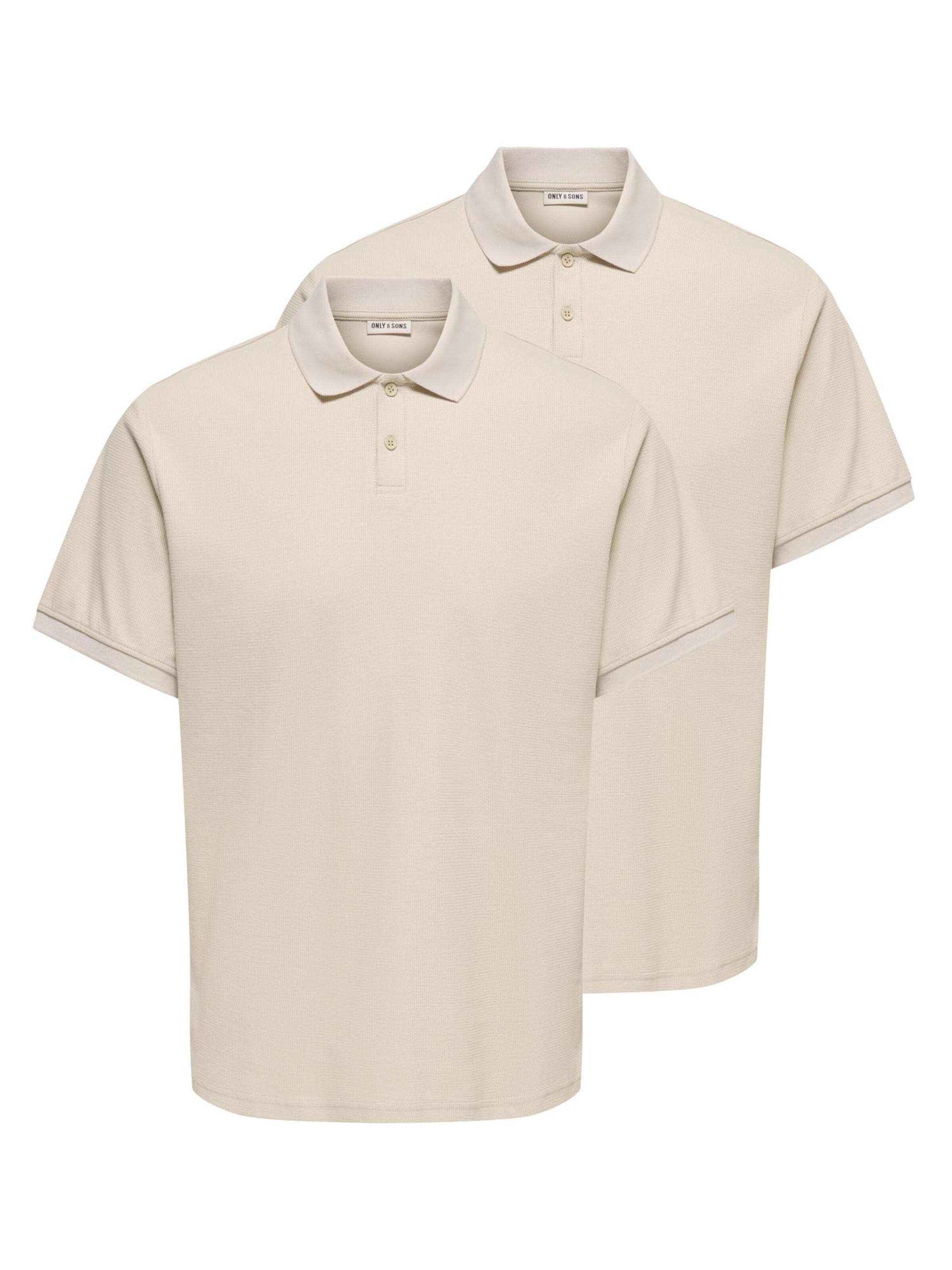 Only & Sons Shirt 'Ben' in Beige: front