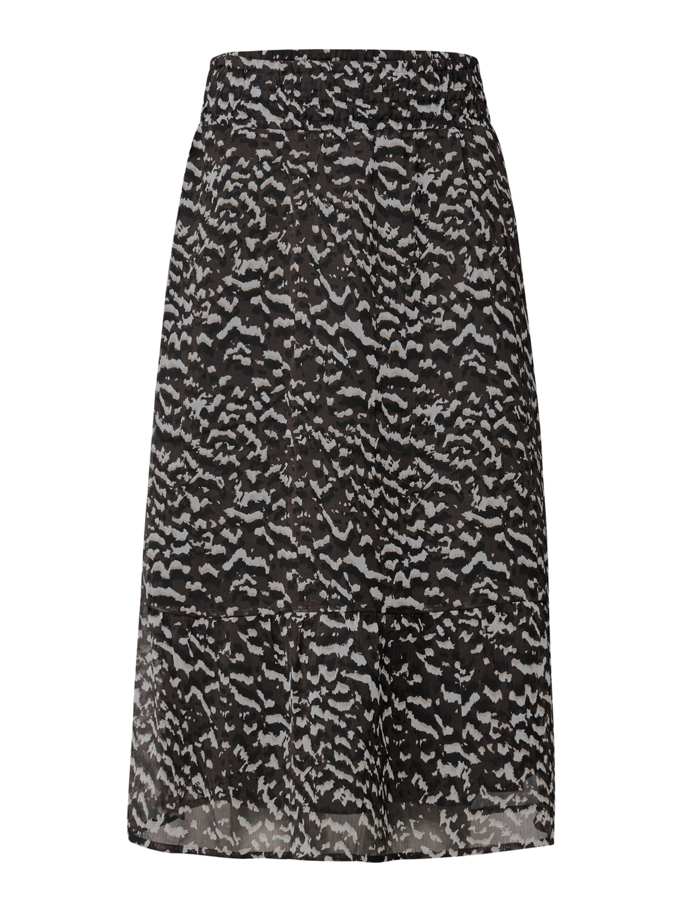 STREET ONE Sukňa - Hnedá: predná strana