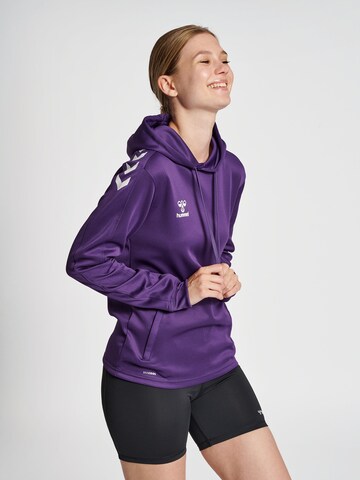 Hummel - Sweatshirt de desporto em roxo: frente