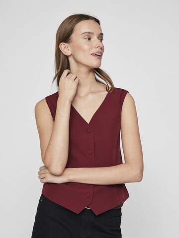 VILA Gilet in Rood