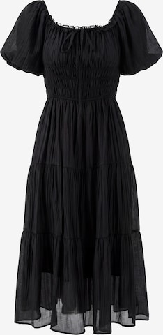 Robe IZIA en noir : devant