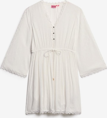 Superdry Summer Dress 'Ibiza ' in White: front