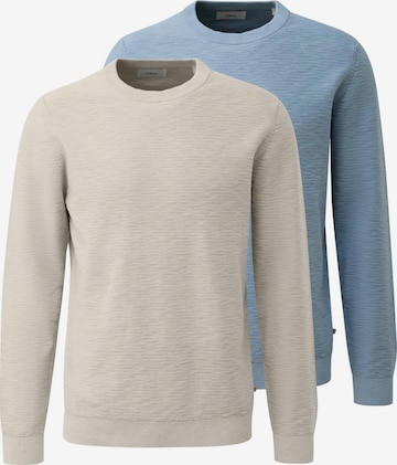 s.Oliver Sweatshirt 'Basic' in Blue: front