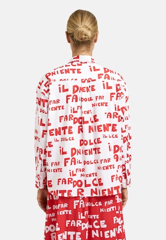 Milano Italy Blouse in White