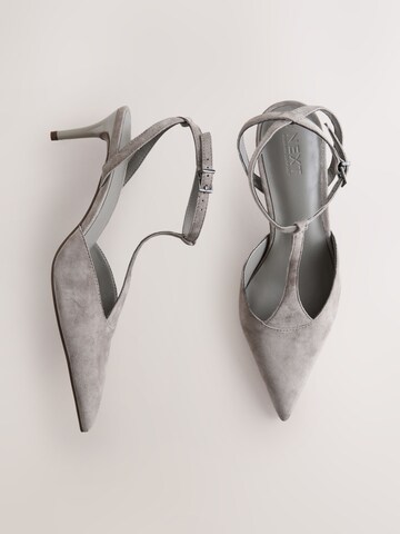 Escarpins à bride arrière 'Forever Comfort' Next en gris