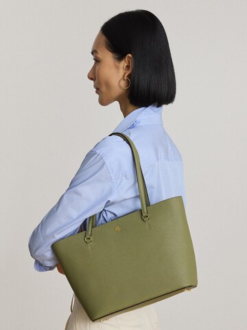 Lauren Ralph Lauren Shopper 'KARLY' in Groen