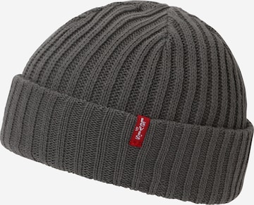 LEVI'S ® Beanie in Grey: front
