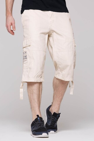 CAMP DAVID Regular Shorts in Beige: Vorderseite