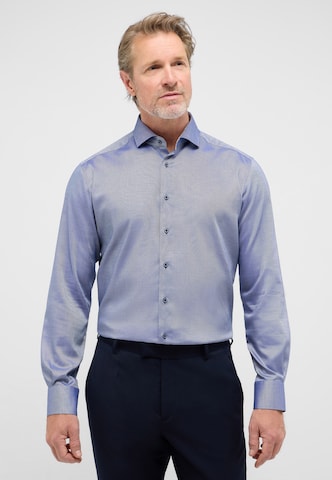 ETERNA Regular fit Business shirt in Blue: front