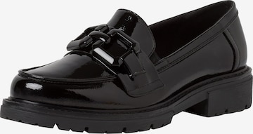 JANA Classic Flats in Black: front