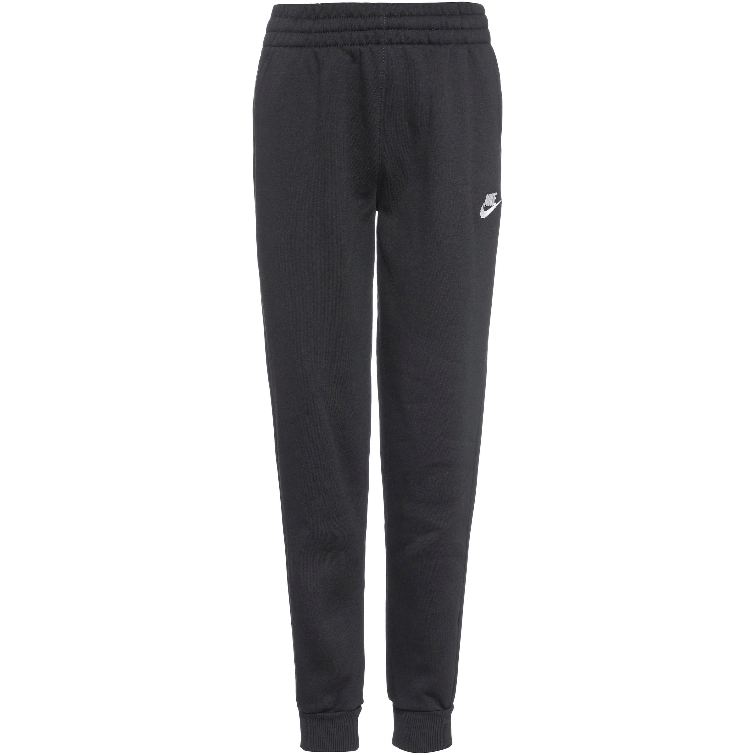 Nike Sportswear Tapered Hose &#x27;Club Fleece&#x27; in Schwarz: Vorderseite