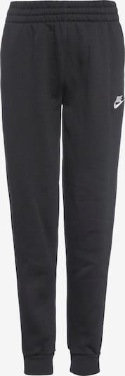 Nike Sportswear Trousers 'Club Fleece' in 122-128 in Black / White, Item view