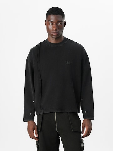 Maglietta di Atelier de roupa in nero: frontale