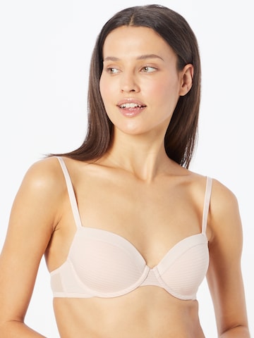 T-shirt Reggiseno 'LOUISE' di Dorina in rosa: frontale