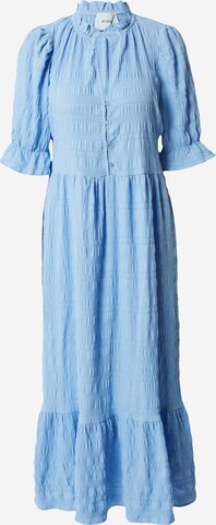 minus Košilové šaty 'Birgitta' – modrá: přední strana