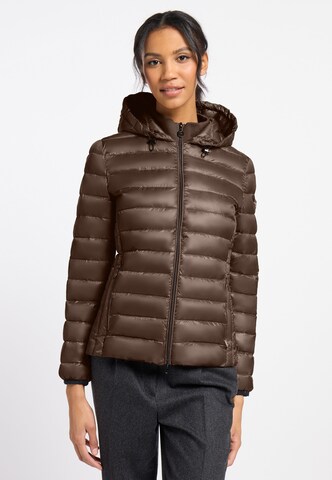 Frieda & Freddies Between-Season Jacket in Brown: front
