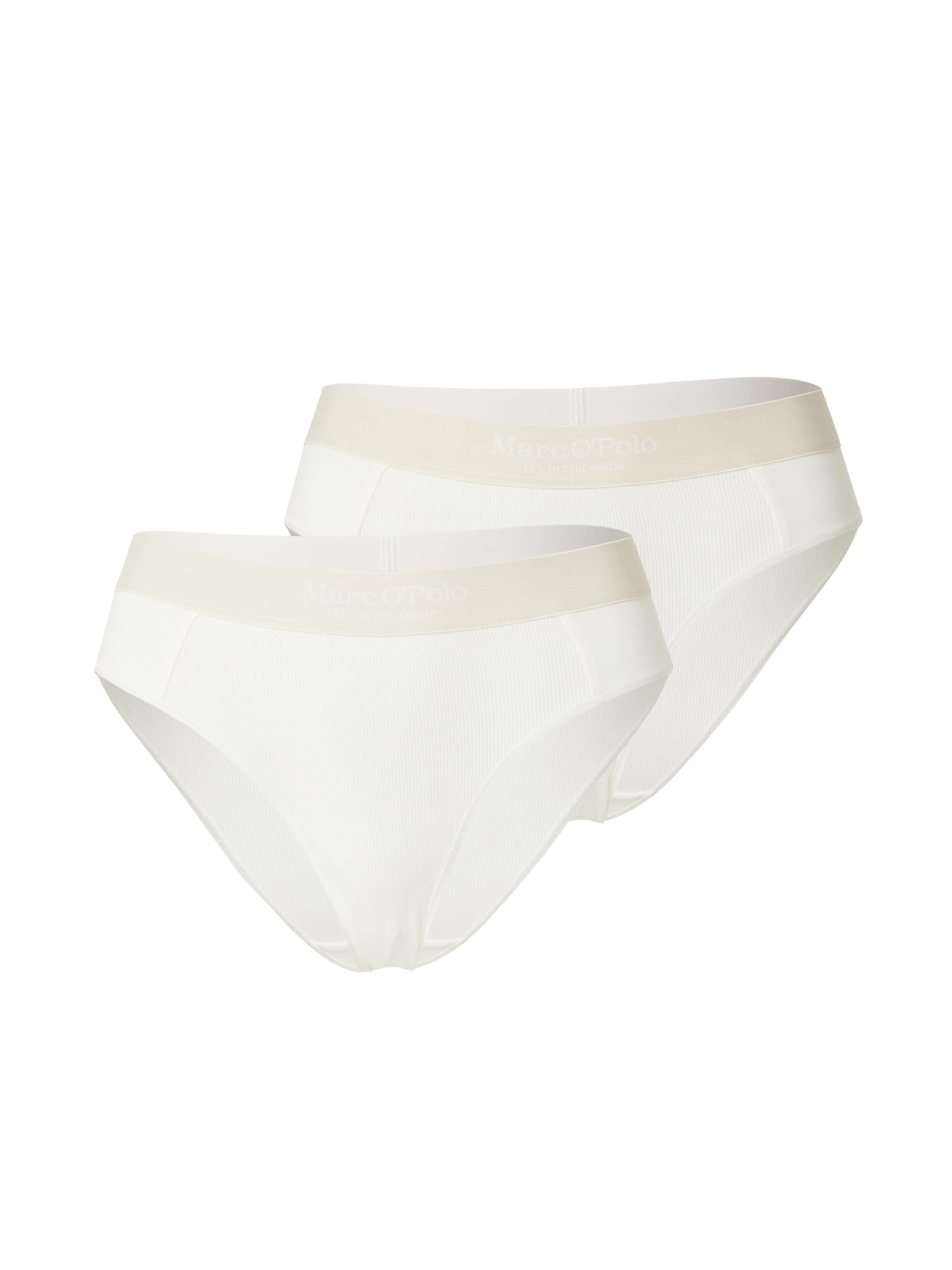 Marc O'Polo - Cueca 'Iconic' em branco: frente