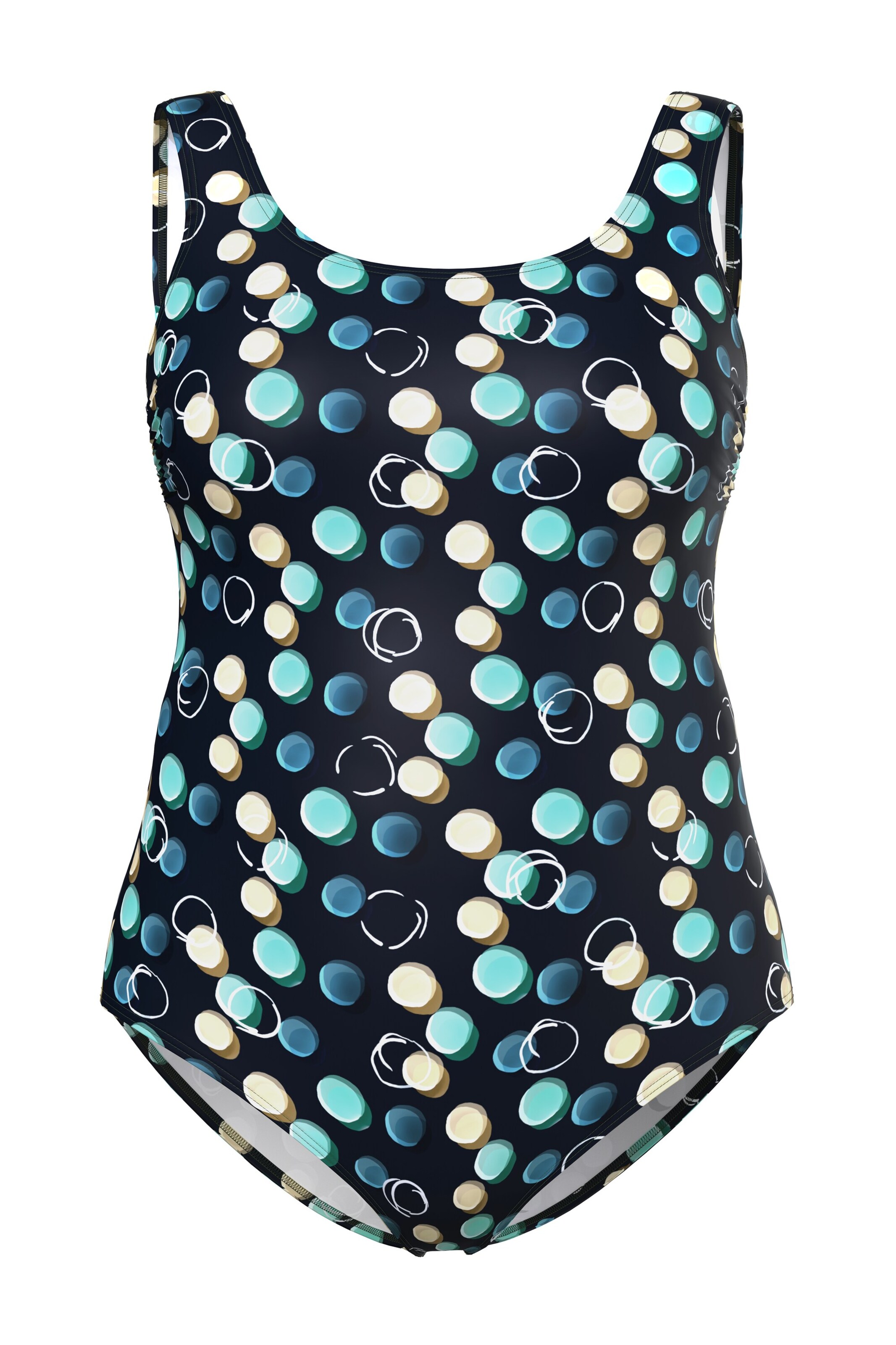 Invisible Maillot de bain Ulla Popken en noir : devant