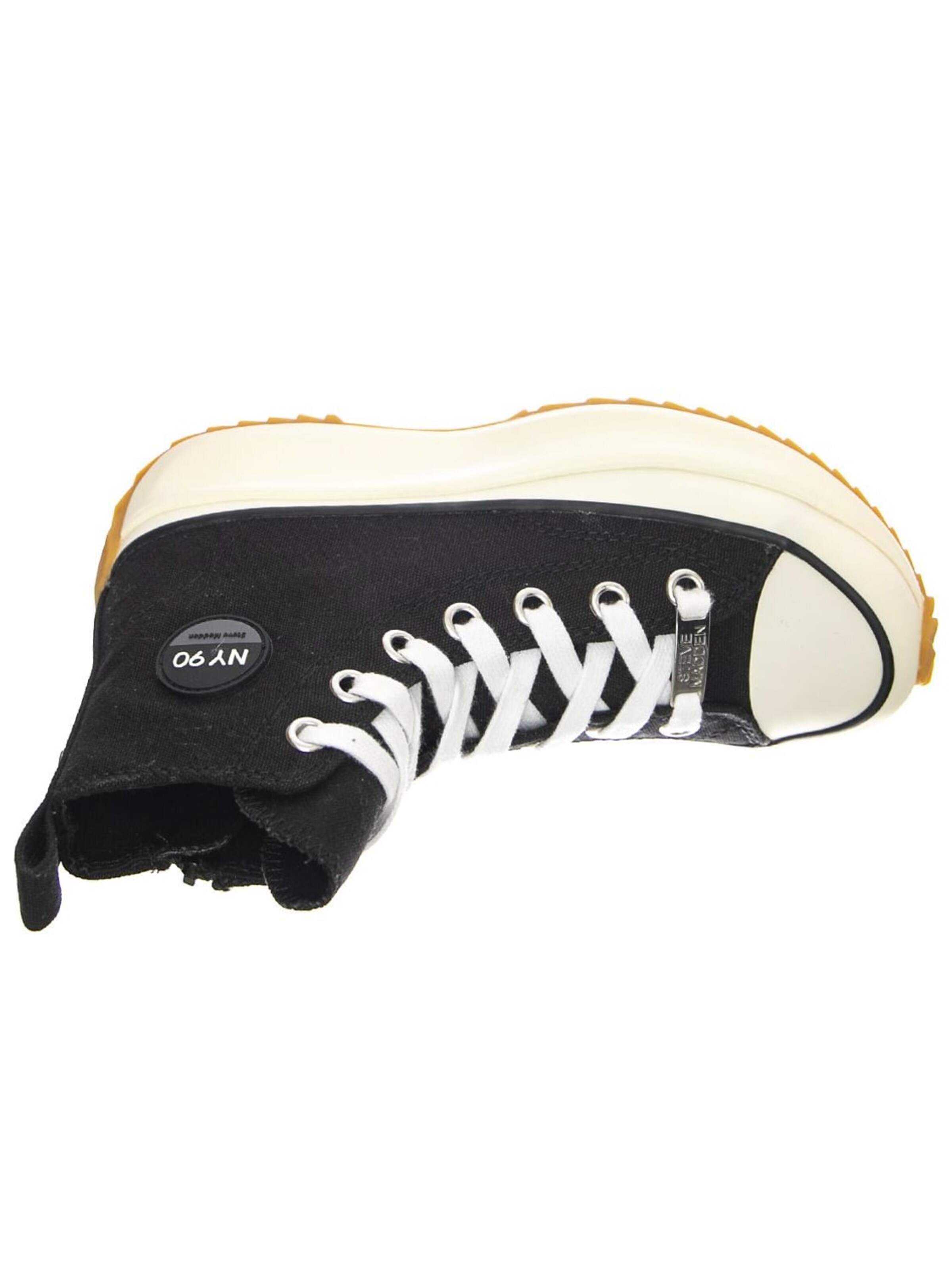 STEVE MADDEN Sportieve veterschoen 'Shark' in Zwart