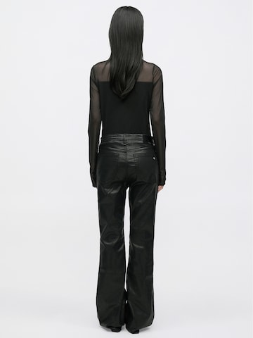 rag & bone - Acampanado Pantalón 'MIRAMAR' en negro