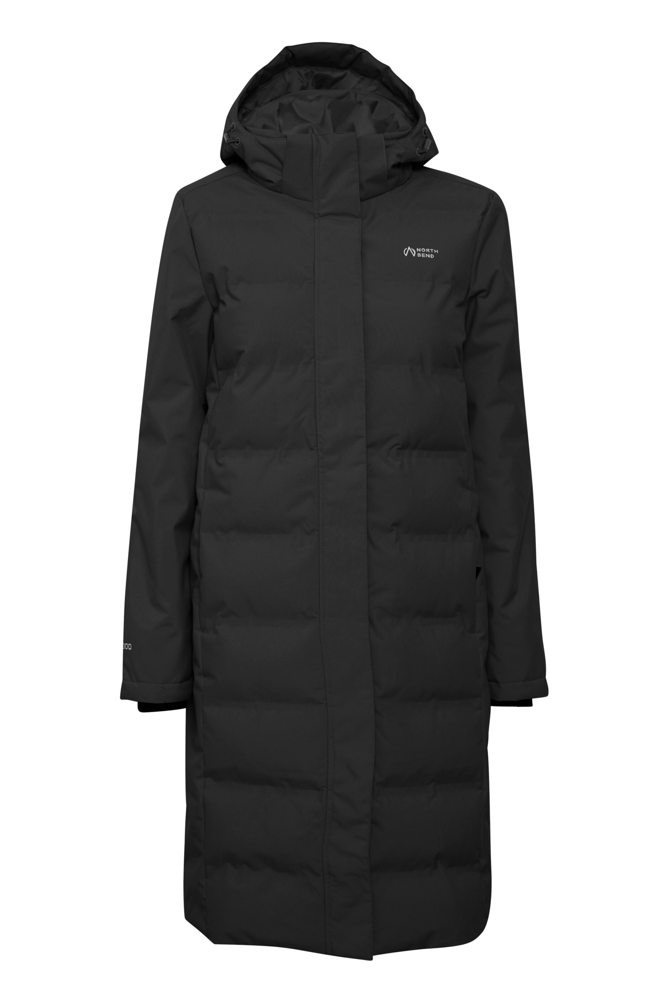 North Bend Outdoor coat 'Marta' in Black: front