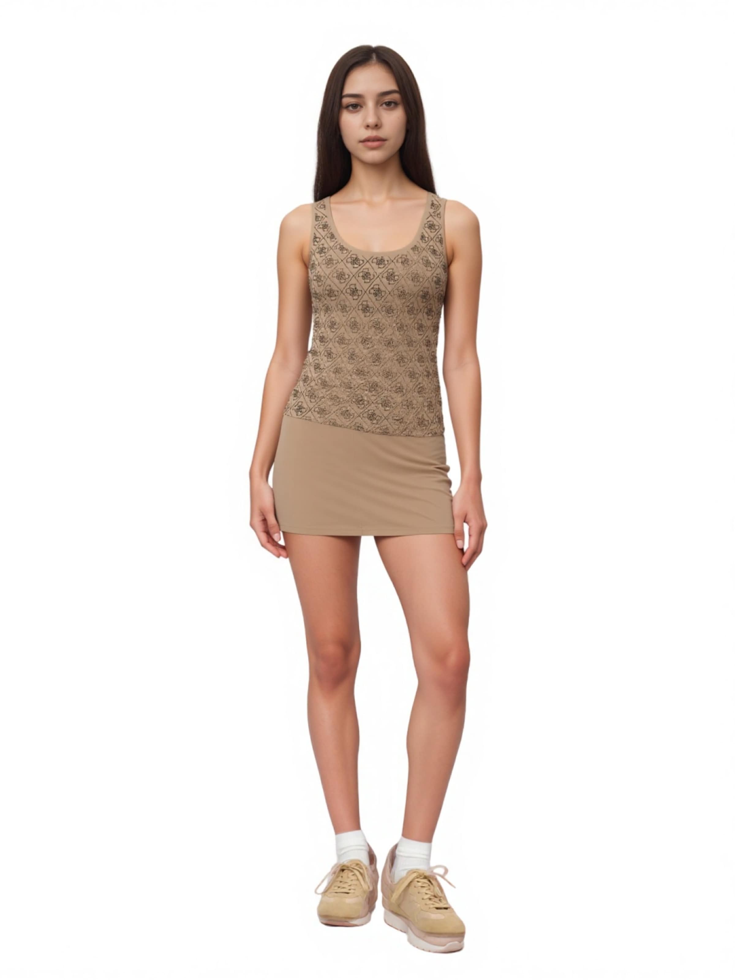 Haut GUESS en marron