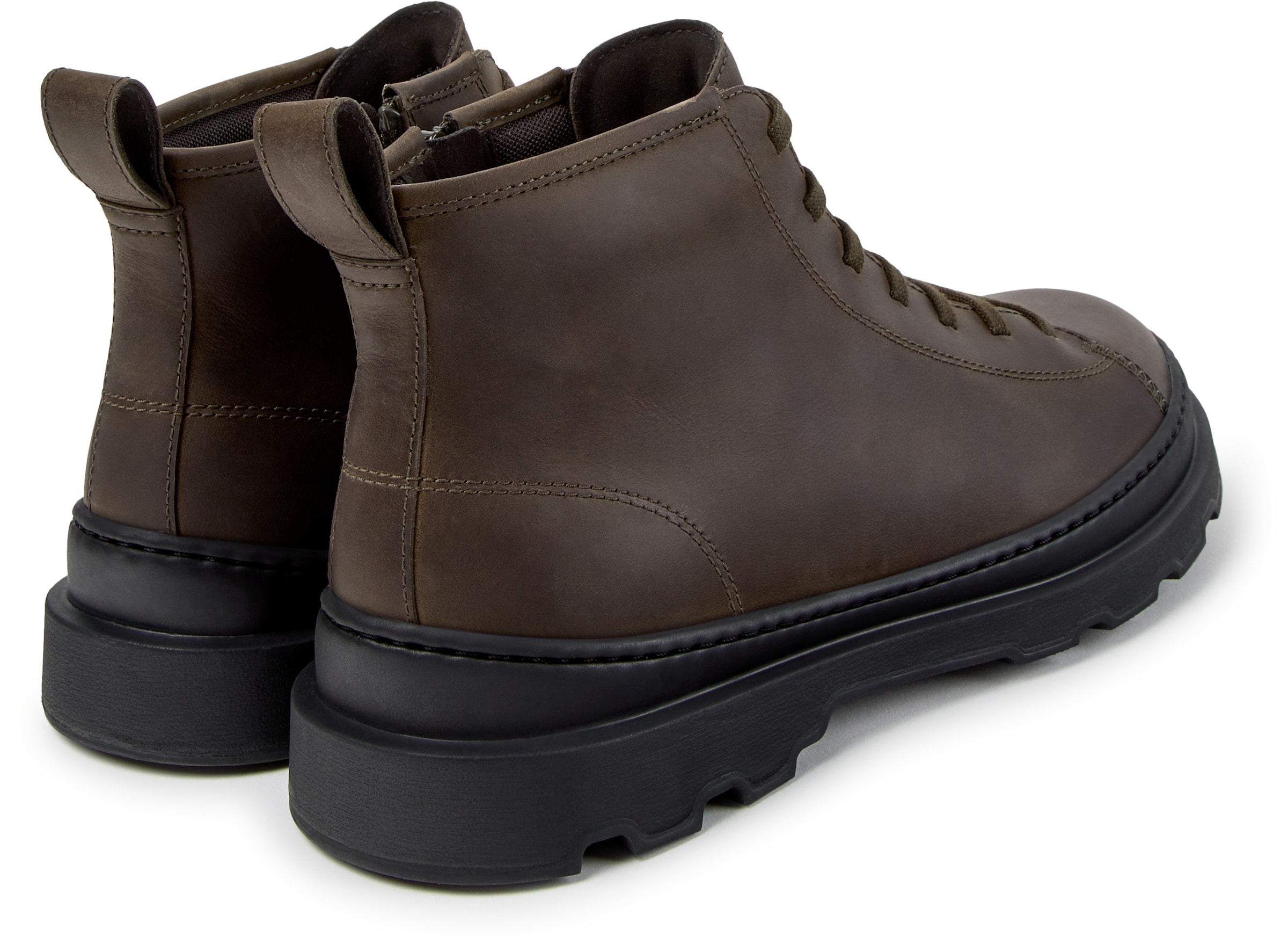 Bottines à lacets 'Brutus+' CAMPER en vert