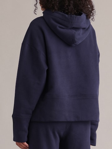 Hey Honey Sweatshirt 'Cosy Hood' in Blau