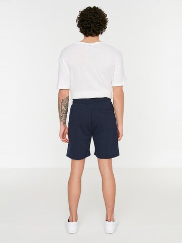 Regular Pantalon Trendyol en bleu