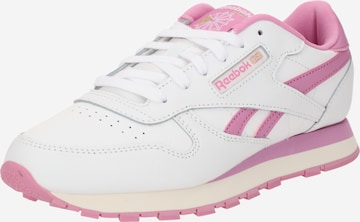 Reebok - Sapatilhas 'CLASSIC' em branco: frente