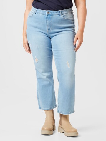 Regular Jeans 'STELLA' de la Vero Moda Curve pe albastru: față