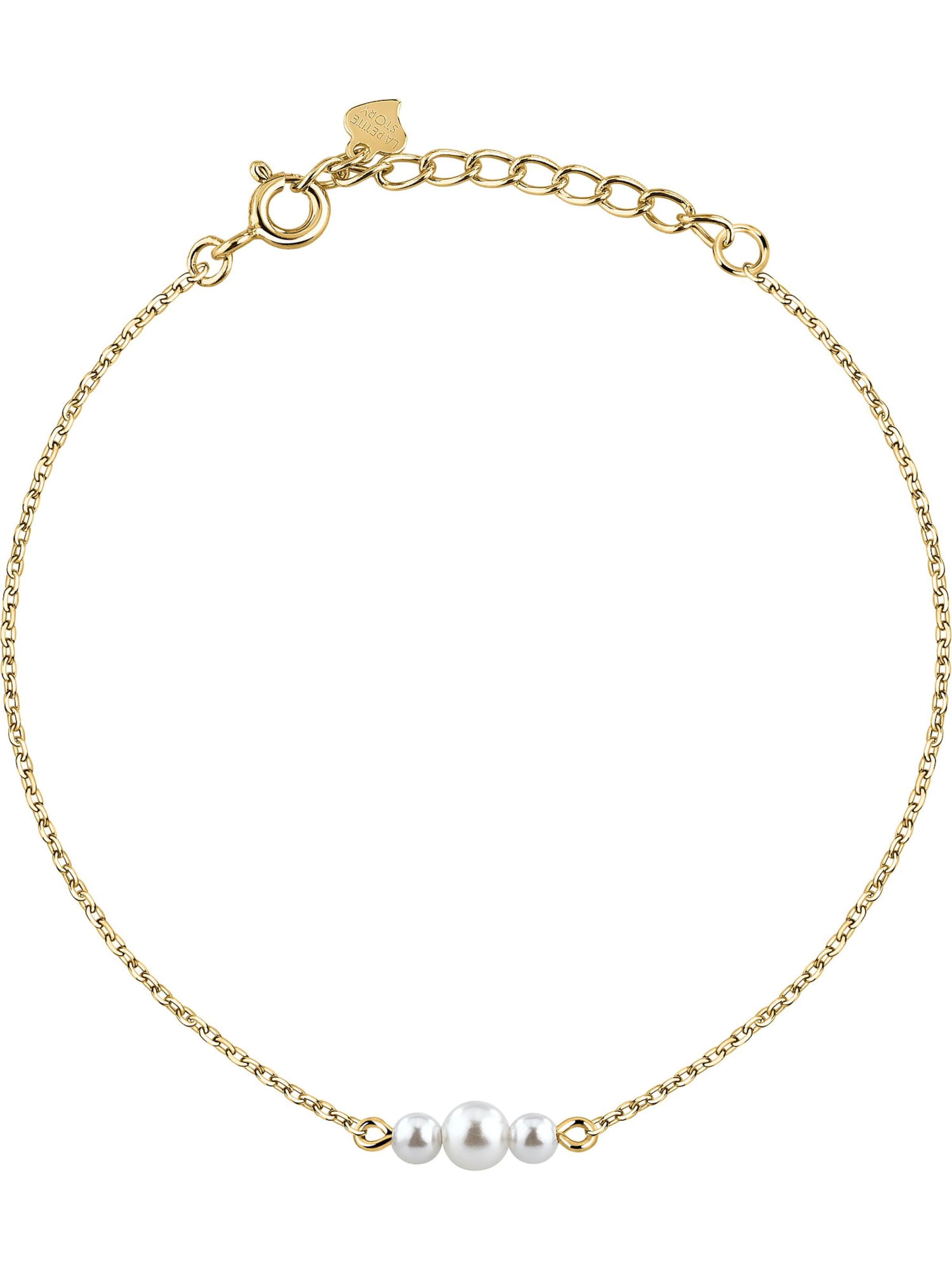 La Petite Story Armband in Gelb: Vorderseite