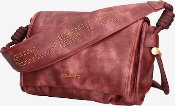 Borsa a spalla di Custo Barcelona in rosso: frontale