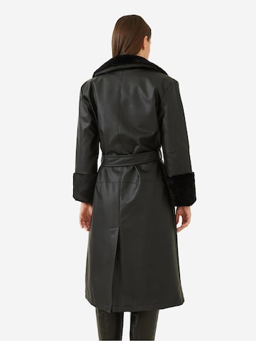 Manteau mi-saison Bianco Lucci en noir