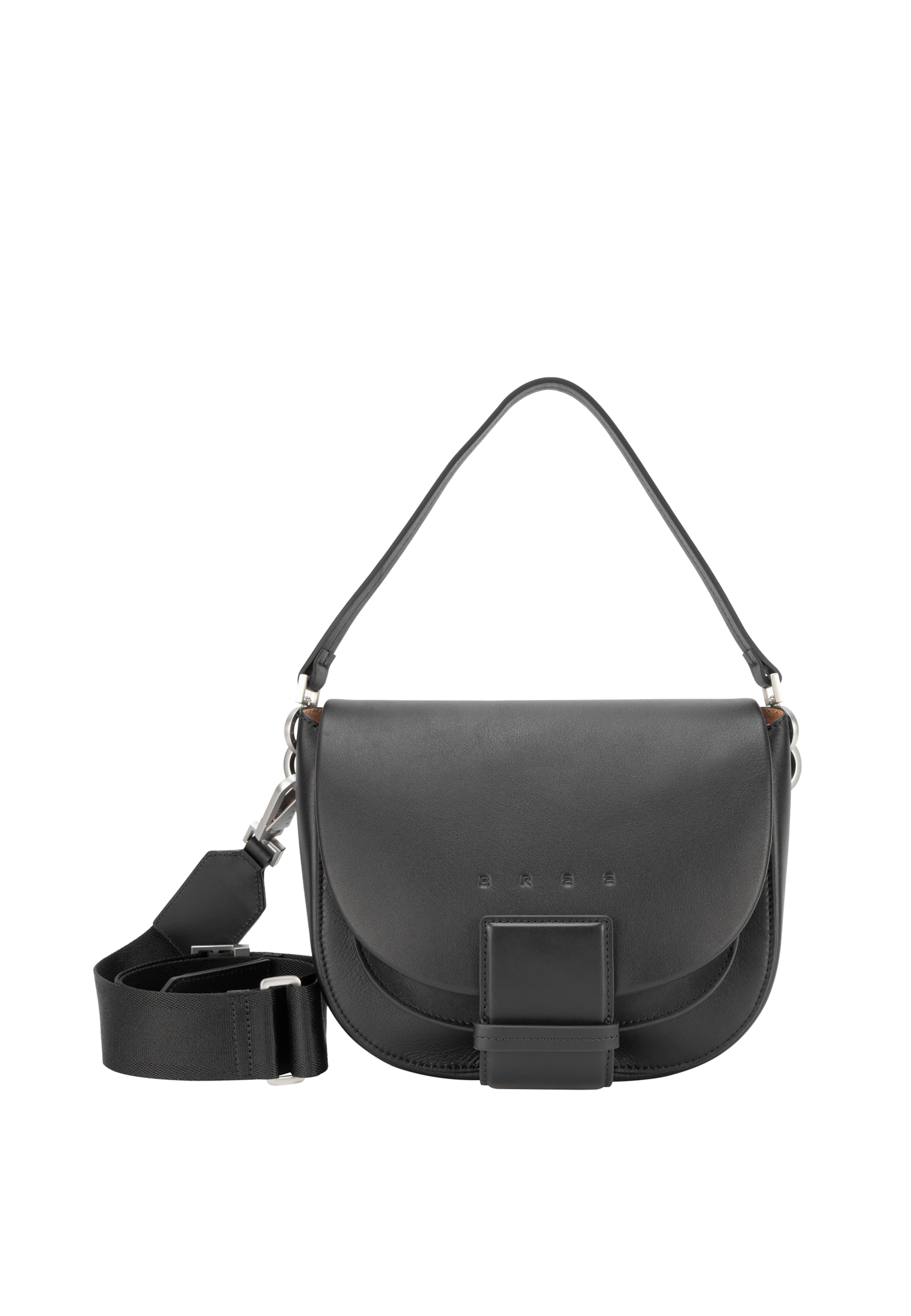 BREE Schultertasche 'The Icons Ladytop' in Schwarz: Vorderseite