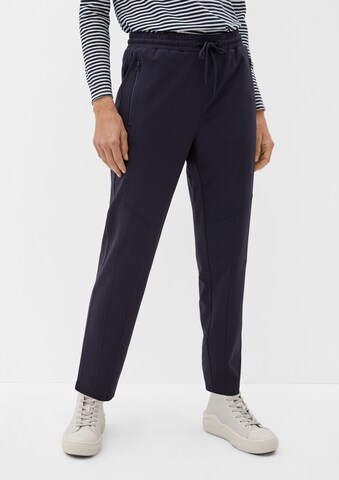 s.Oliver Tapered Hose in Blau: Vorderseite