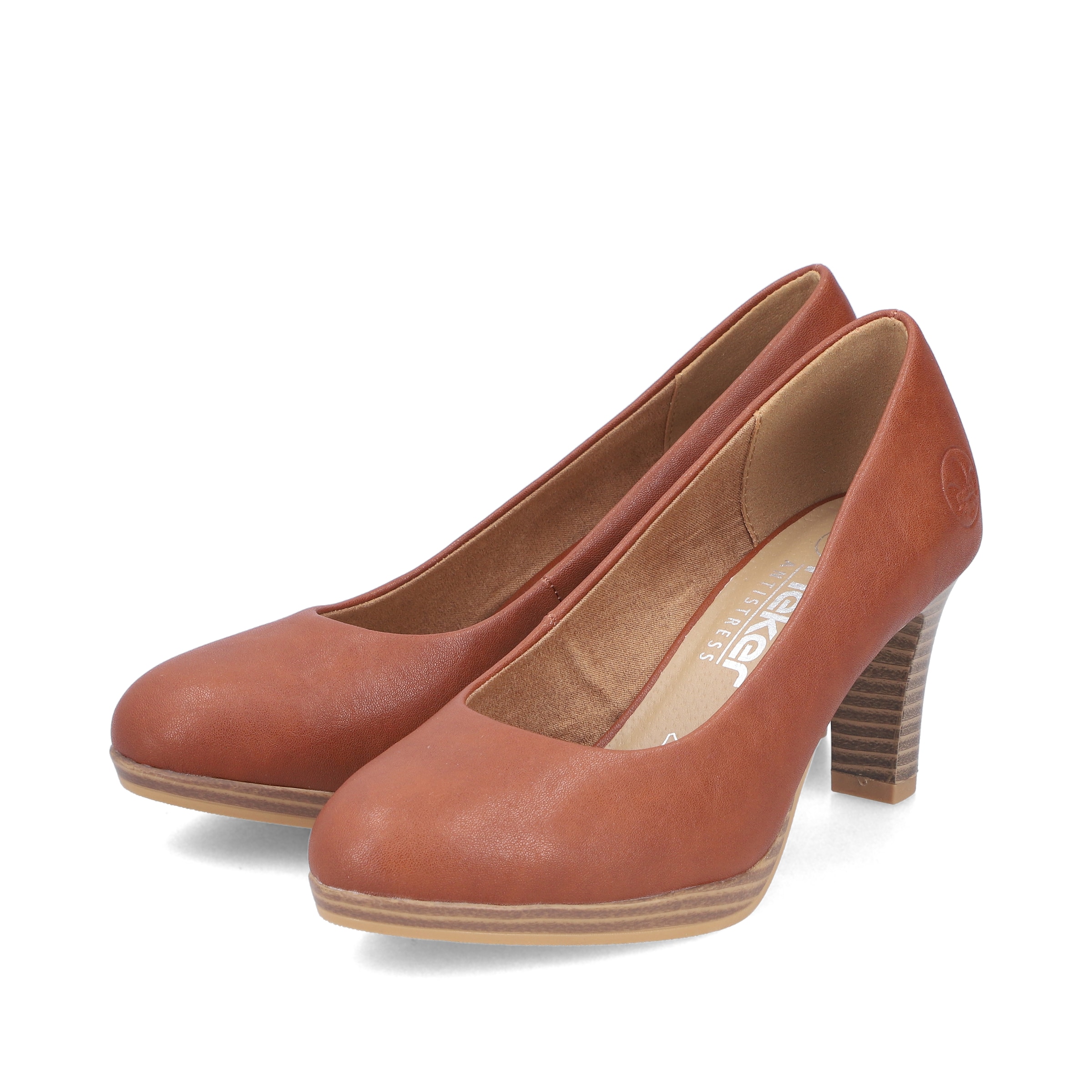 Escarpins Rieker en marron