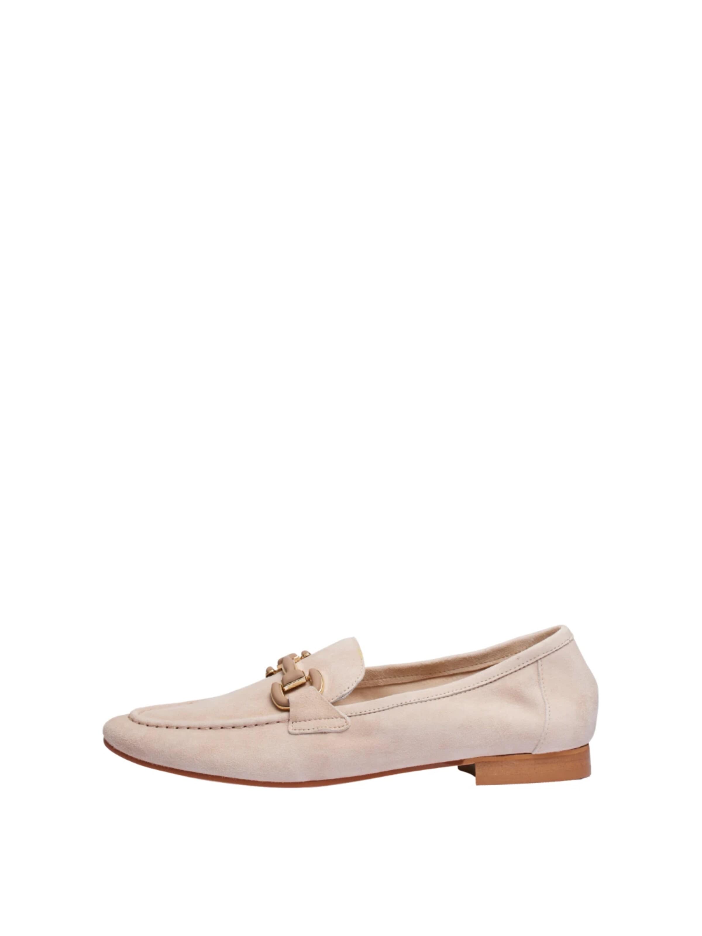 Flarelle Moccasin 'Brezza' in Beige: front