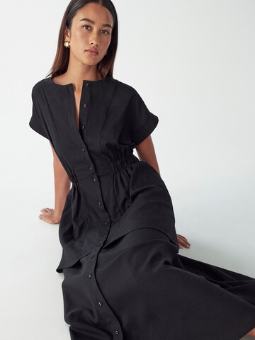 Willa Kleid 'Teddy' in Schwarz